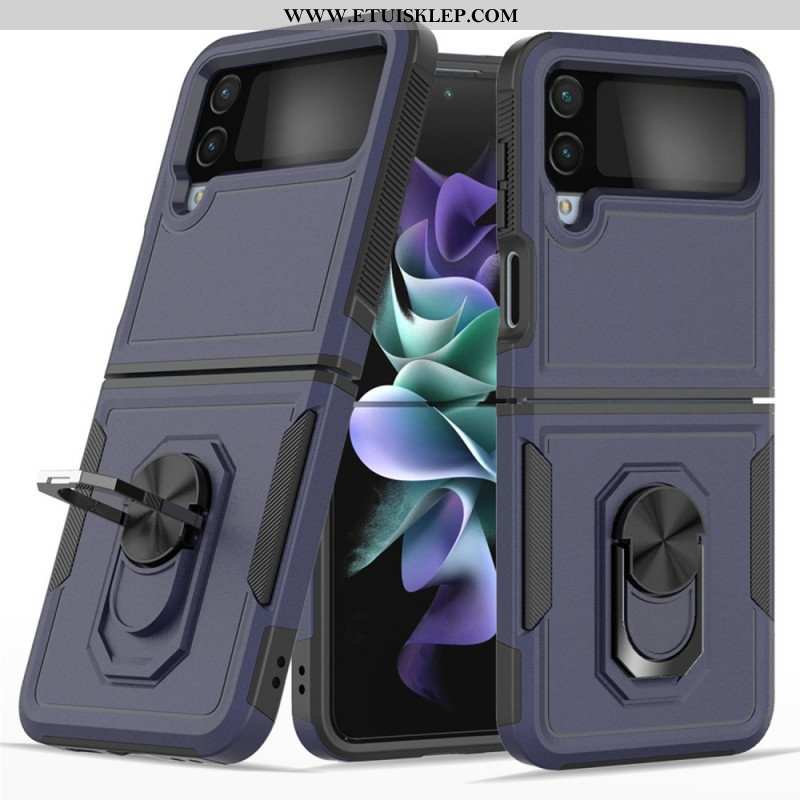 Etui do Samsung Galaxy Z Flip 4 Etui Folio Sztywny Ze Wsparciem Pierścienia